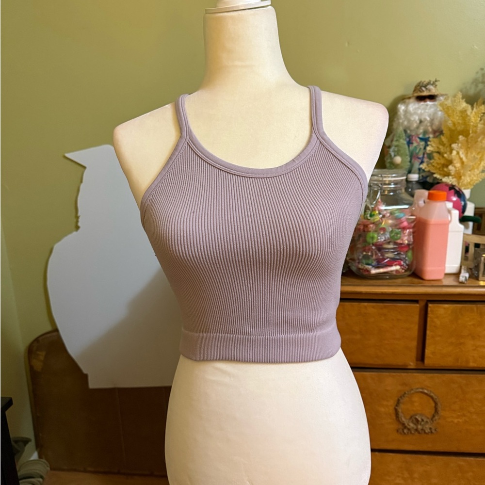 Women's Ribbed Tank Tops - Picture 2 of 4